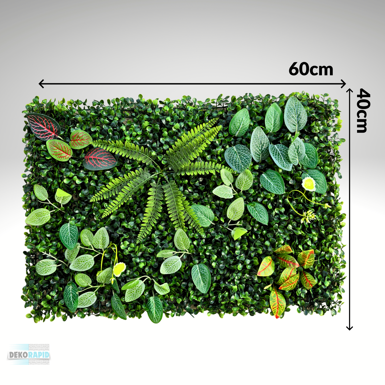 SET 2 Plăci Verdeată 60x40cm DekoRAPID - Tropic (Super Premium)
