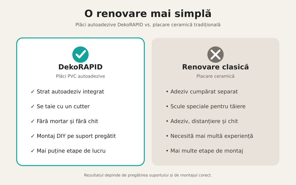 36 Plăci 'PARCHET' PVC autoadeziv DekoRAPID – Gri