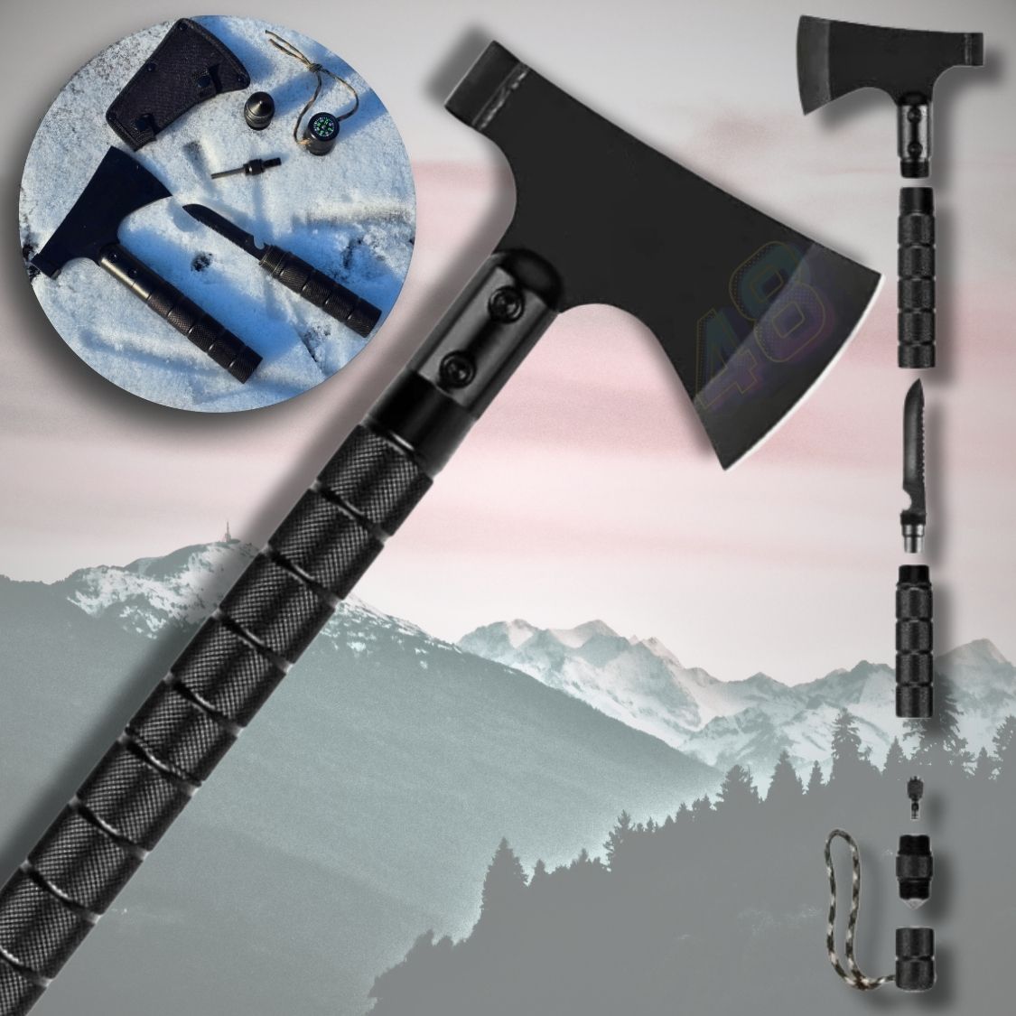 Tomahawk Outdoor Supravietuire 7 în 1