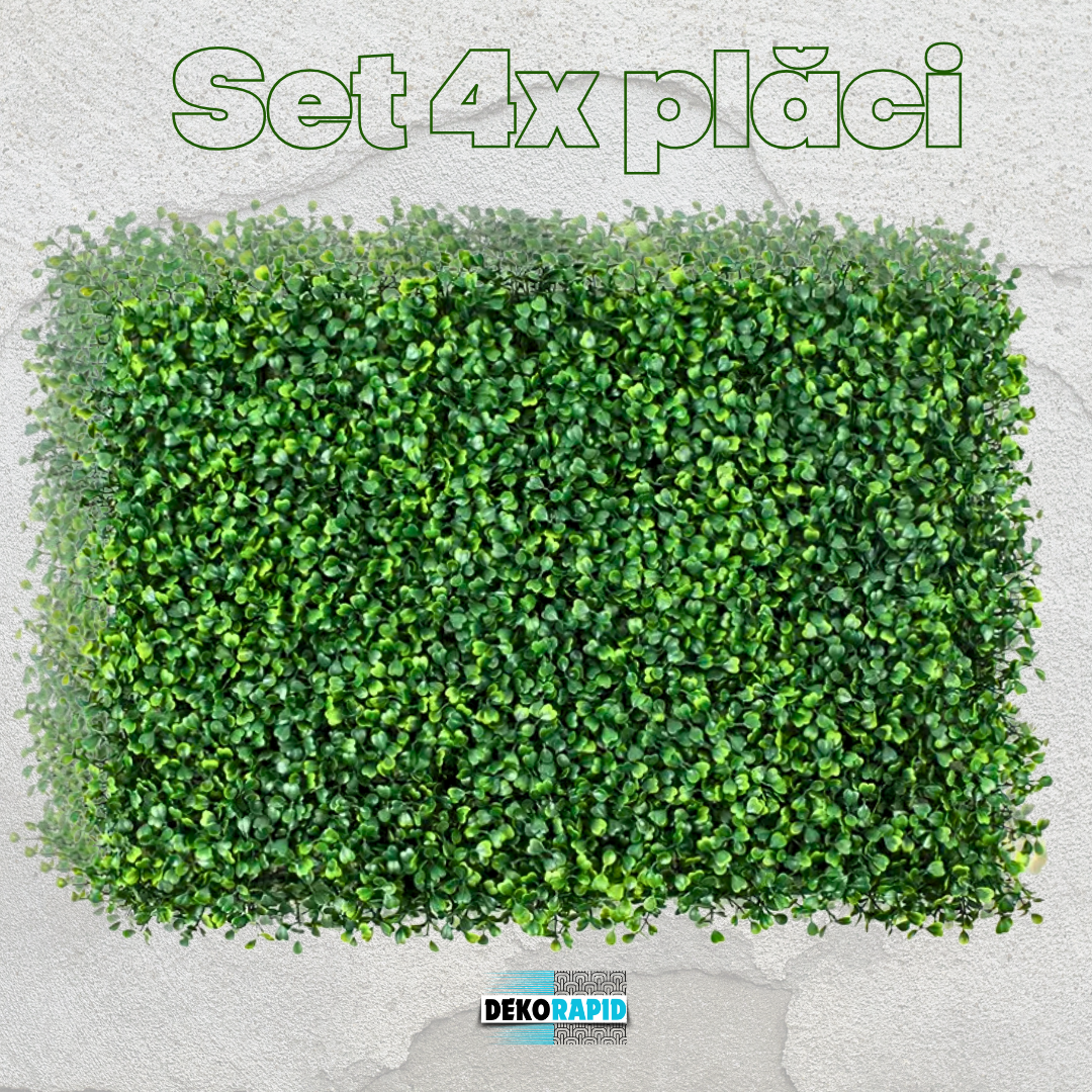 SET Plăci Verdeată 60x40cm DekoRAPID - Trifoi (Premium)