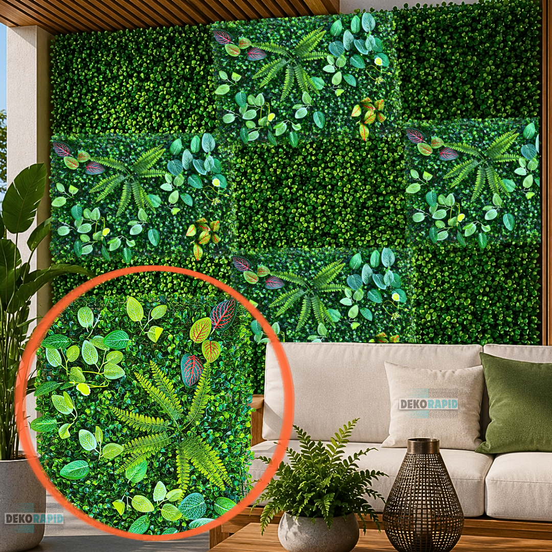 SET Plăci Verdeată 60x40cm DekoRAPID - Tropic (Super Premium)