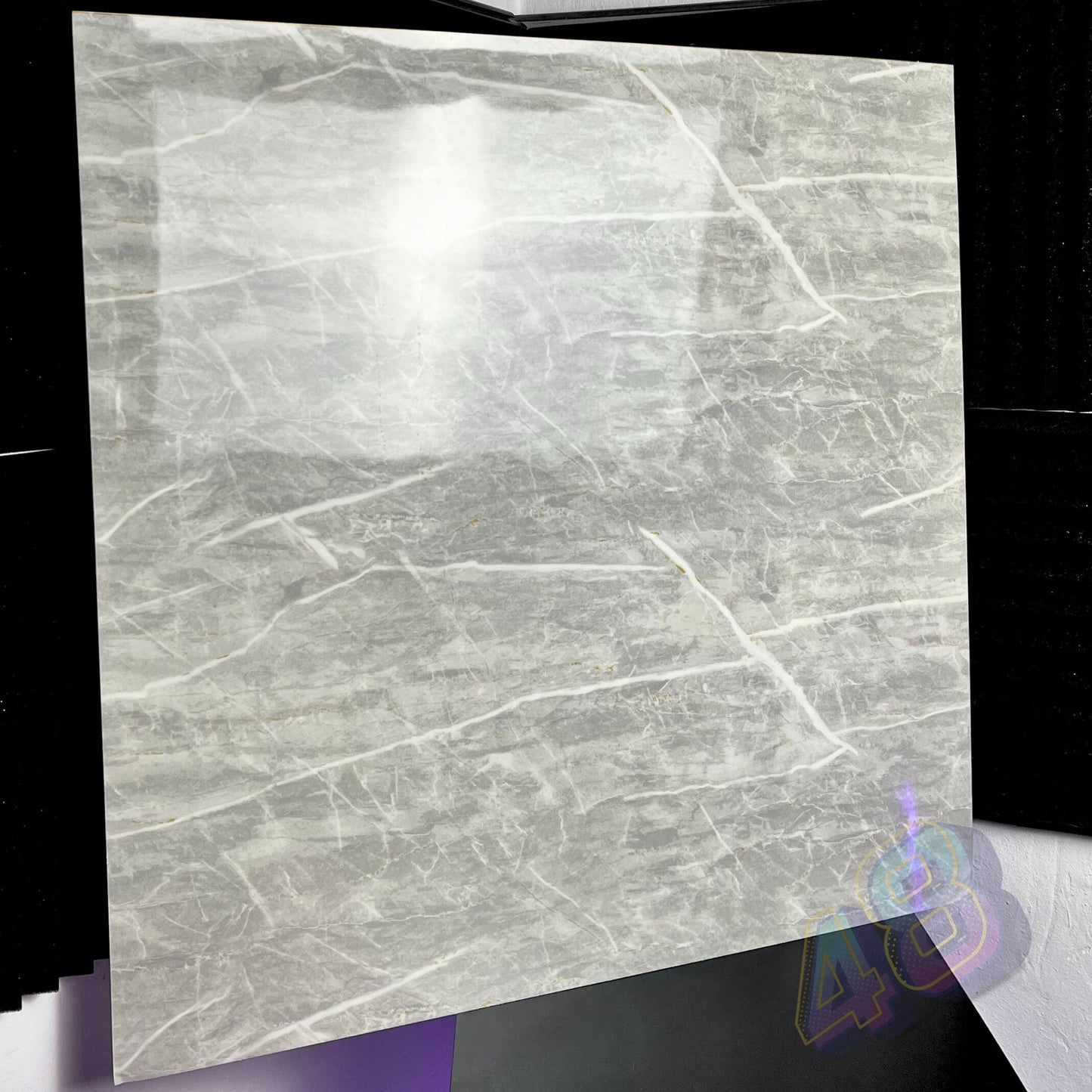 SET XXL Marmura Autocolant 10 Placi (61x61cm/Placa)